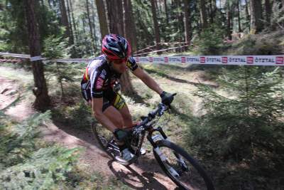 Sergio Mantecón para ötztaler mountain bike festival de Haiming